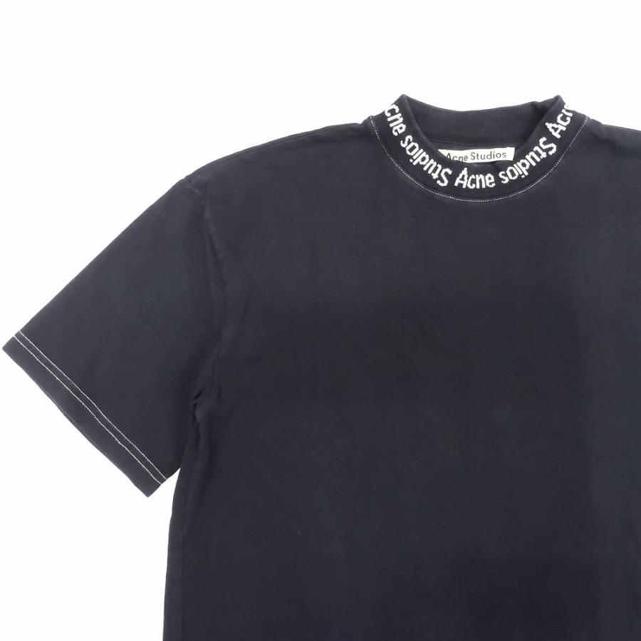 ACNE（アクネ） Acne Studios ロゴ モックネック Tシャツ カットソー