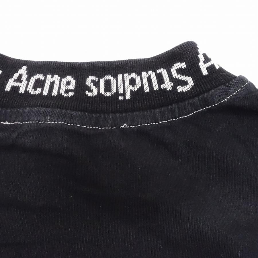 ACNE（アクネ） Acne Studios ロゴ モックネック Tシャツ カットソー