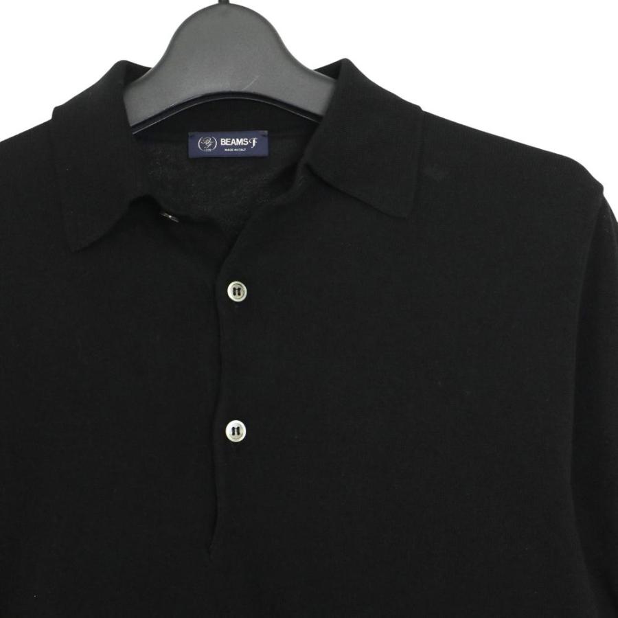 BEAMS F（ビームスF） 22SS ビームス コットン ニット ポロ シャツ 