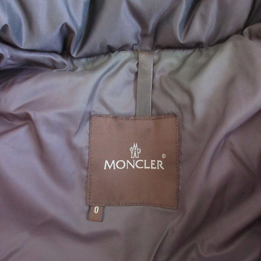 MONCLER（モンクレール） 茶タグ TANZ VESTE フードファー ダウン