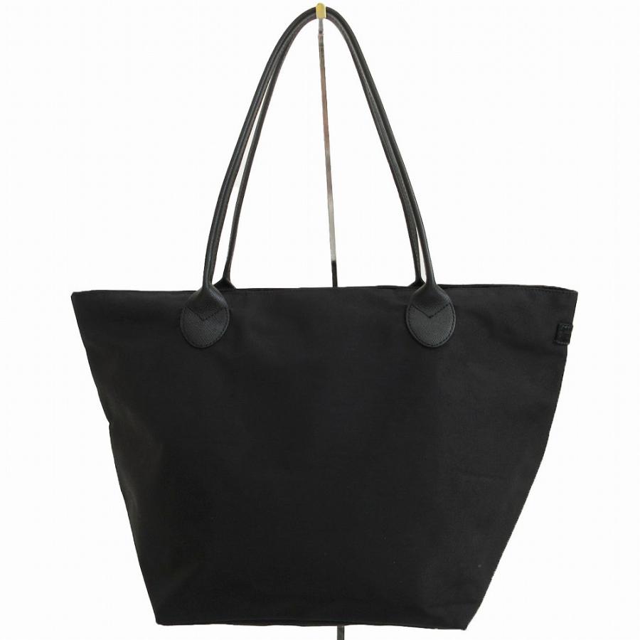 Herve Chapelier（エルベシャプリエ） レザーハンドル 舟型トートL