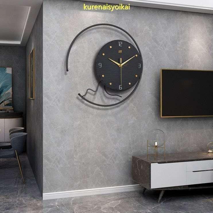 注目 シンプル 見やすい 壁掛け時計 時計 大きい おしゃれ シンプル オシャレ おしゃれ 壁掛け時計 インテリア 新発売 高級感 カッコイイ 掛け時計 壁掛け時計 ラー B 52 52cm 1 500円 Emrya Com