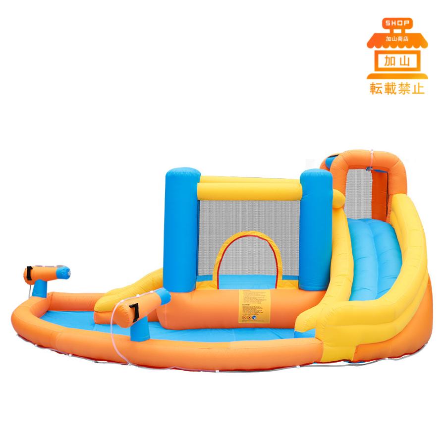 本日価格！！ HO!!PS プール 遊具 ビニールプール トランポリン 大型遊具 エア遊具 ウォータースライダー トレジャーアイランド 【MY8681483229】(31280円)
