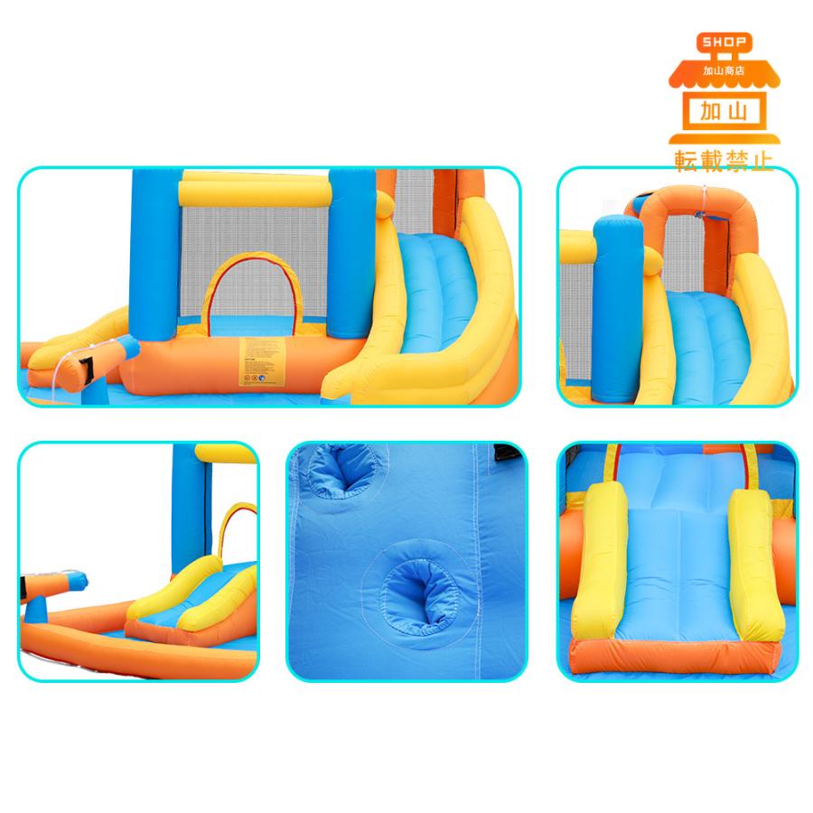 本日価格！！ HO!!PS プール 遊具 ビニールプール トランポリン 大型遊具 エア遊具 ウォータースライダー トレジャーアイランド 【MY8681483229】(31280円)