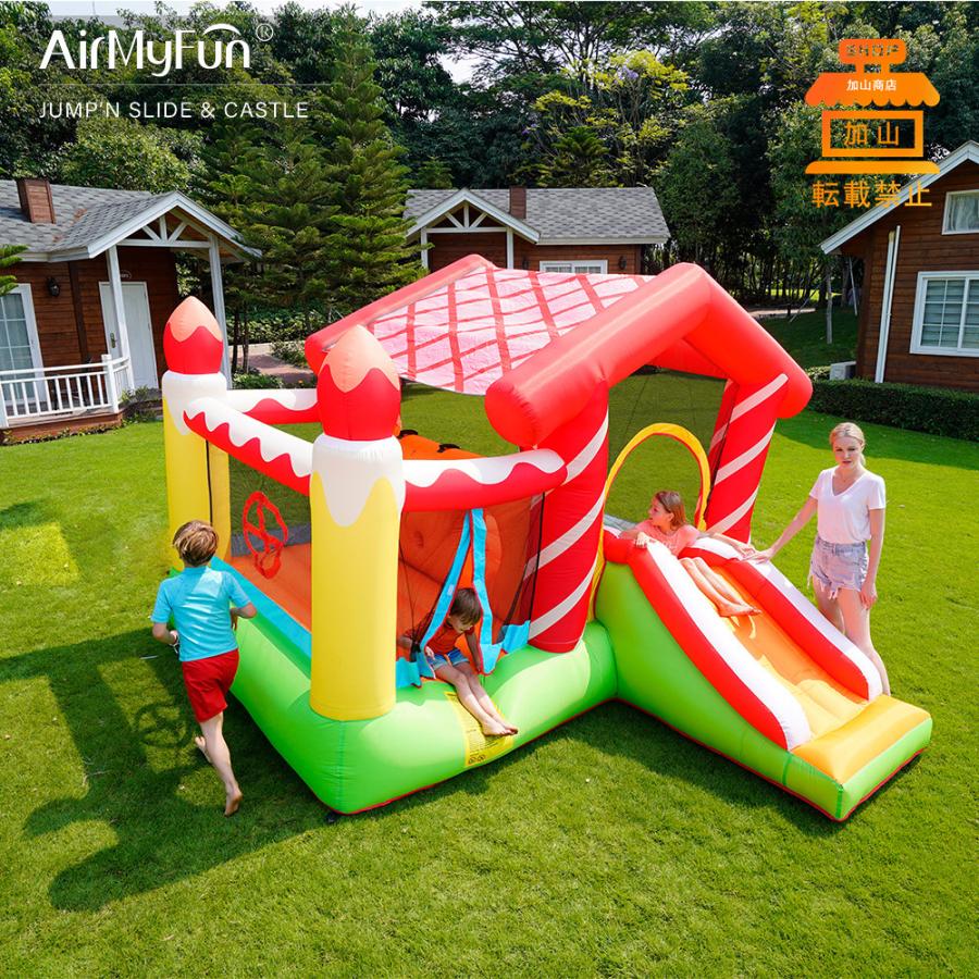 匿名配送 HO!!PS プール 遊具 ビニールプール トランポリン 大型遊具 エア遊具 ウォータースライダー トレジャーアイランド 【DGJ7463886835】(26893円)