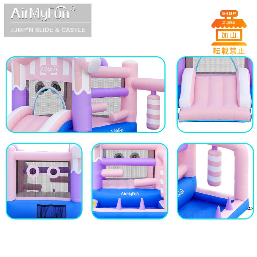 中古品 HO!!PS プール 遊具 ビニールプール トランポリン 大型遊具 エア遊具 ウォータースライダー トレジャーアイランド 【QGW5844968502】(21060円)