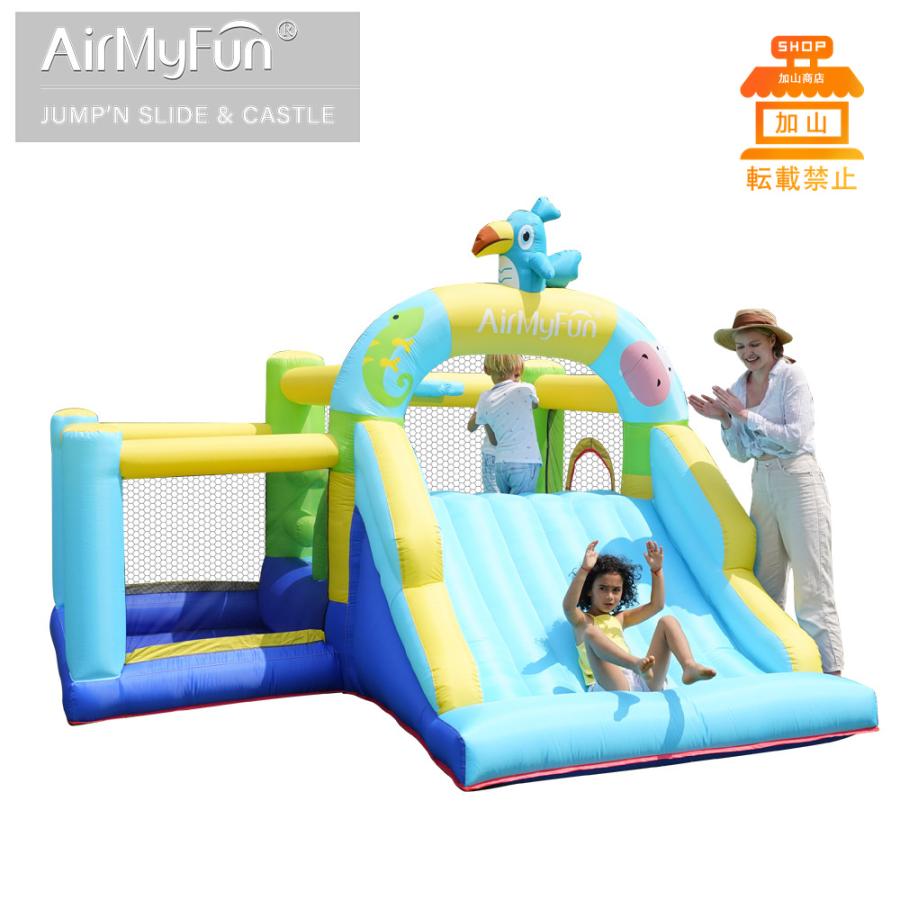 【美品】 HO!!PS プール 遊具 ビニールプール トランポリン 大型遊具 エア遊具 ウォータースライダー トレジャーアイランド 【LW6726141495】(24235円)