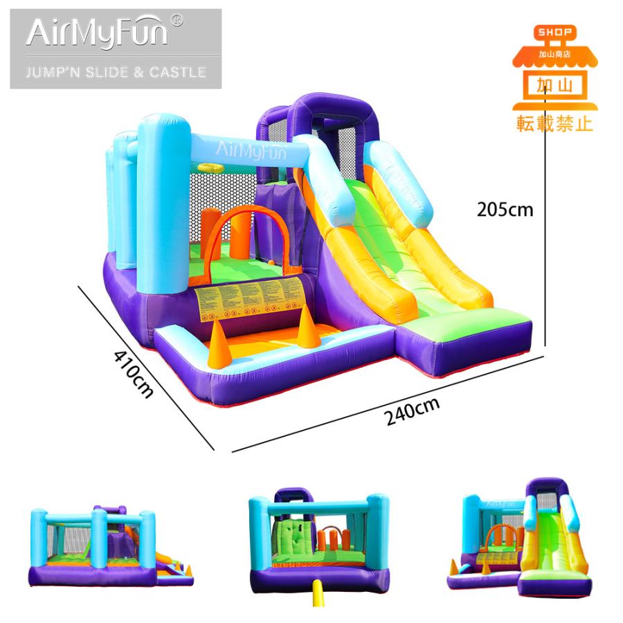 【新品 送料込み】 HO!!PS プール 遊具 ビニールプール トランポリン 大型遊具 エア遊具 ウォータースライダー トレジャーアイランド 【K7366142295】(26541円)