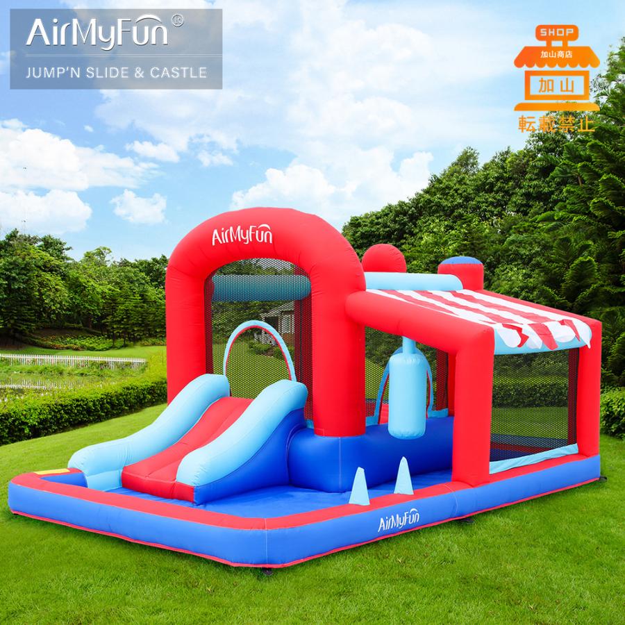 【新入荷】 HO!!PS プール 遊具 ビニールプール トランポリン 大型遊具 エア遊具 ウォータースライダー トレジャーアイランド 【HOV7460218958】(26880円)