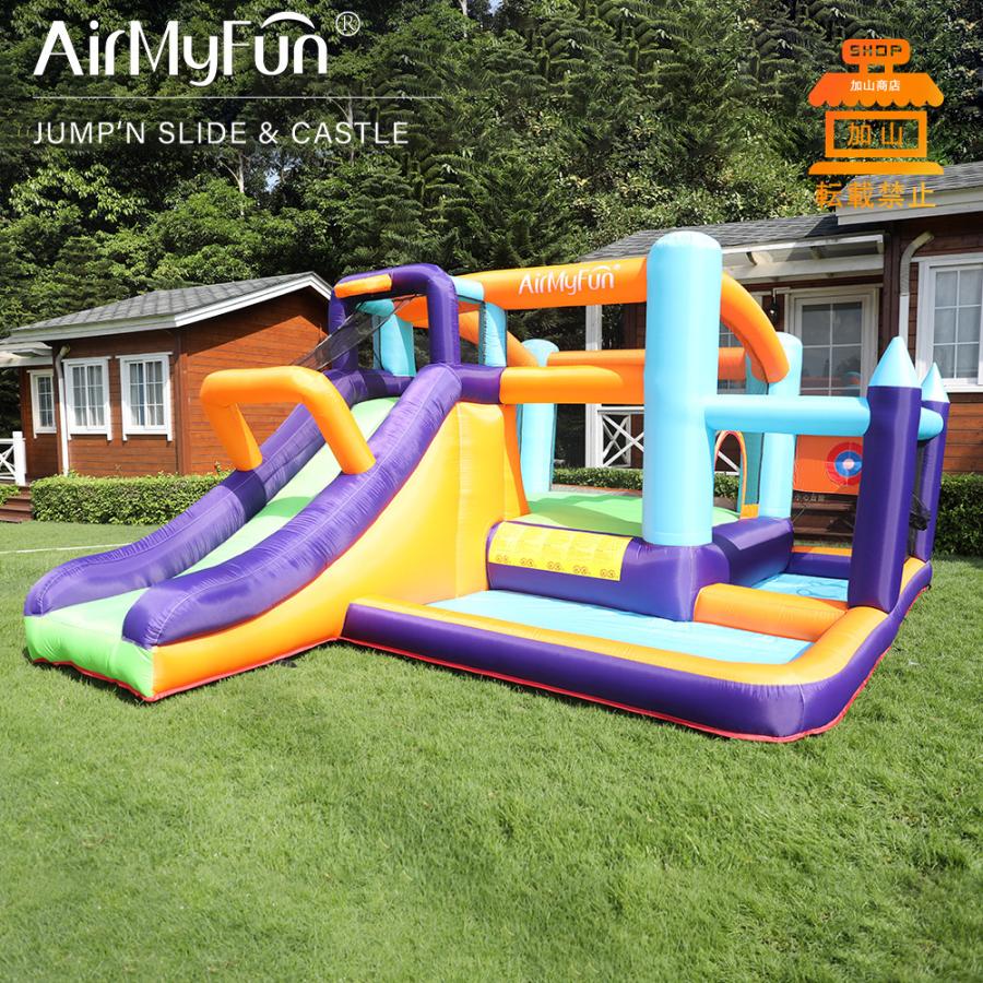 【〜6/6まで出品】 HO!!PS プール 遊具 ビニールプール トランポリン 大型遊具 エア遊具 ウォータースライダー トレジャーアイランド 【CE7252607440】(26132円)