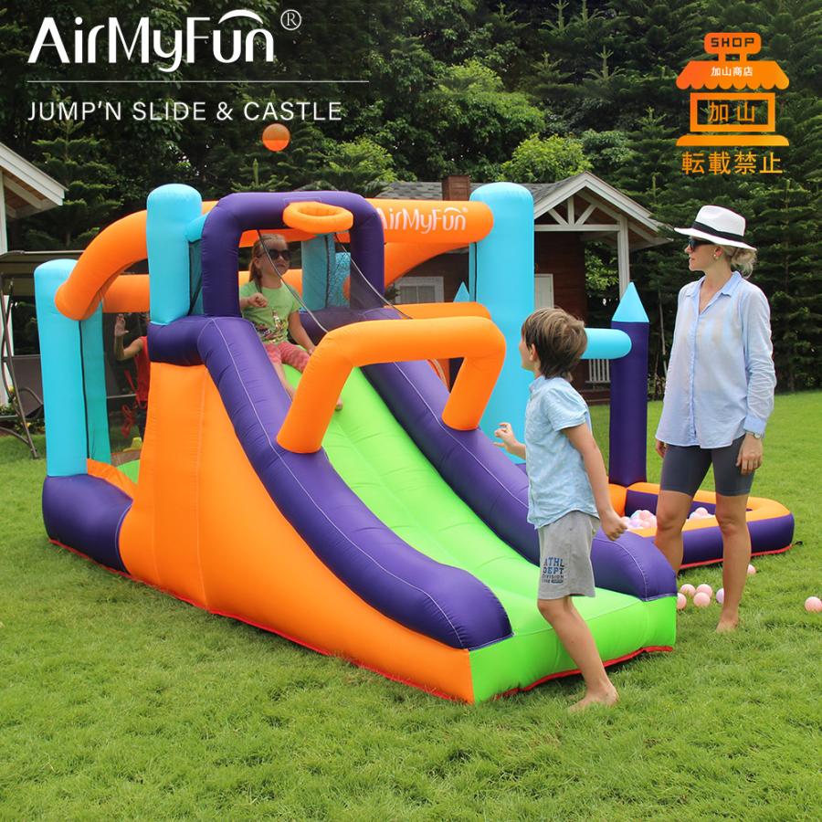 【〜6/6まで出品】 HO!!PS プール 遊具 ビニールプール トランポリン 大型遊具 エア遊具 ウォータースライダー トレジャーアイランド 【CE7252607440】(26132円)