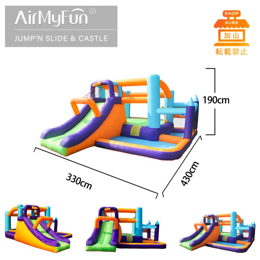 【〜6/6まで出品】 HO!!PS プール 遊具 ビニールプール トランポリン 大型遊具 エア遊具 ウォータースライダー トレジャーアイランド 【CE7252607440】(26132円)