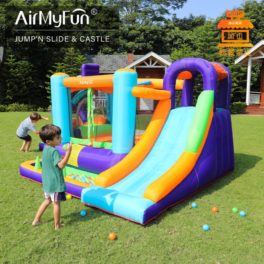 早い者勝ち訳あり！ HO!!PS プール 遊具 ビニールプール トランポリン 大型遊具 エア遊具 ウォータースライダー トレジャーアイランド 【AAA7557894084】(27232円)