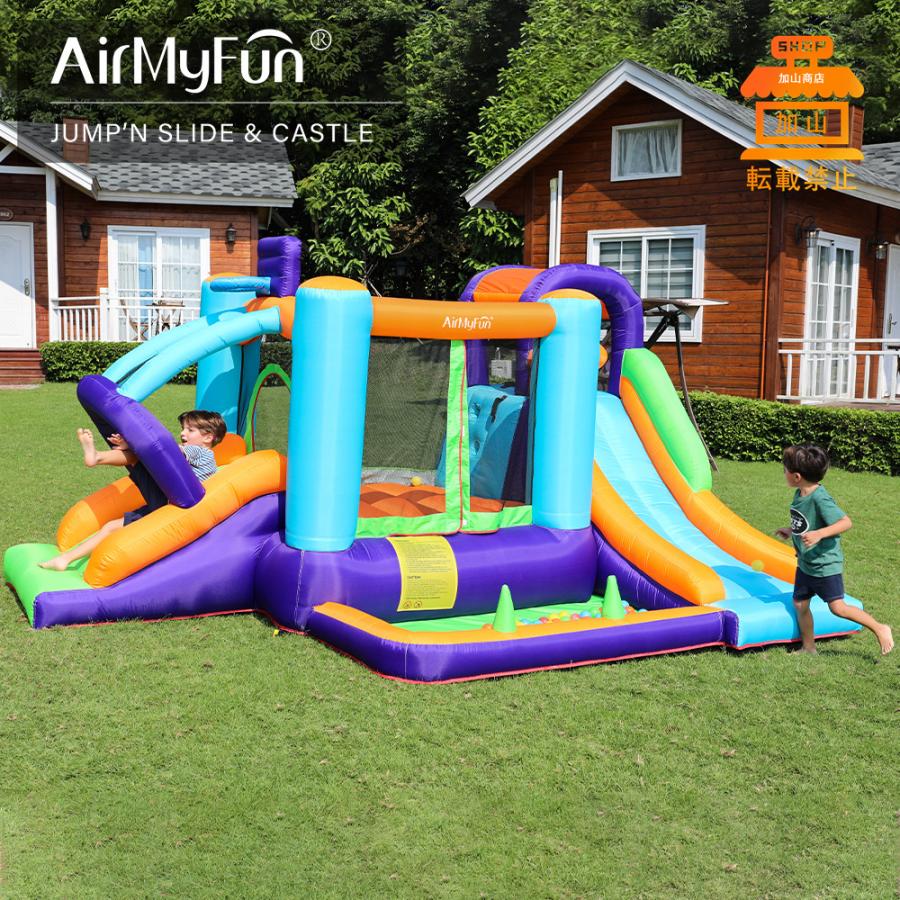 早い者勝ち訳あり！ HO!!PS プール 遊具 ビニールプール トランポリン 大型遊具 エア遊具 ウォータースライダー トレジャーアイランド 【AAA7557894084】(27232円)