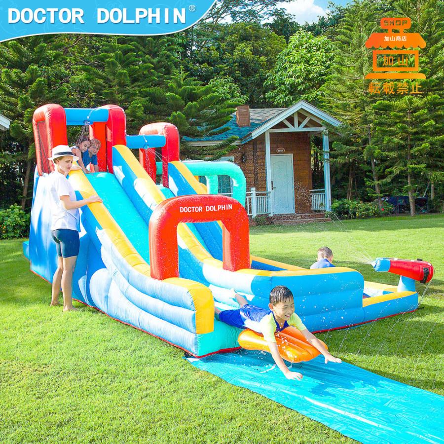 【新品 未使用 日本製】 HO!!PS プール 遊具 ビニールプール トランポリン 大型遊具 エア遊具 ウォータースライダー トレジャーアイランド 【ZYX9447275715】(34040円)