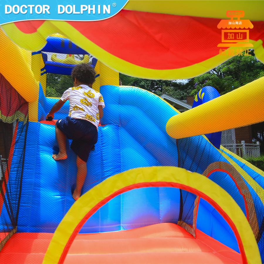 【２点セット】 HO!!PS プール 遊具 ビニールプール トランポリン 大型遊具 エア遊具 ウォータースライダー トレジャーアイランド 【KU8936563293】(32200円)