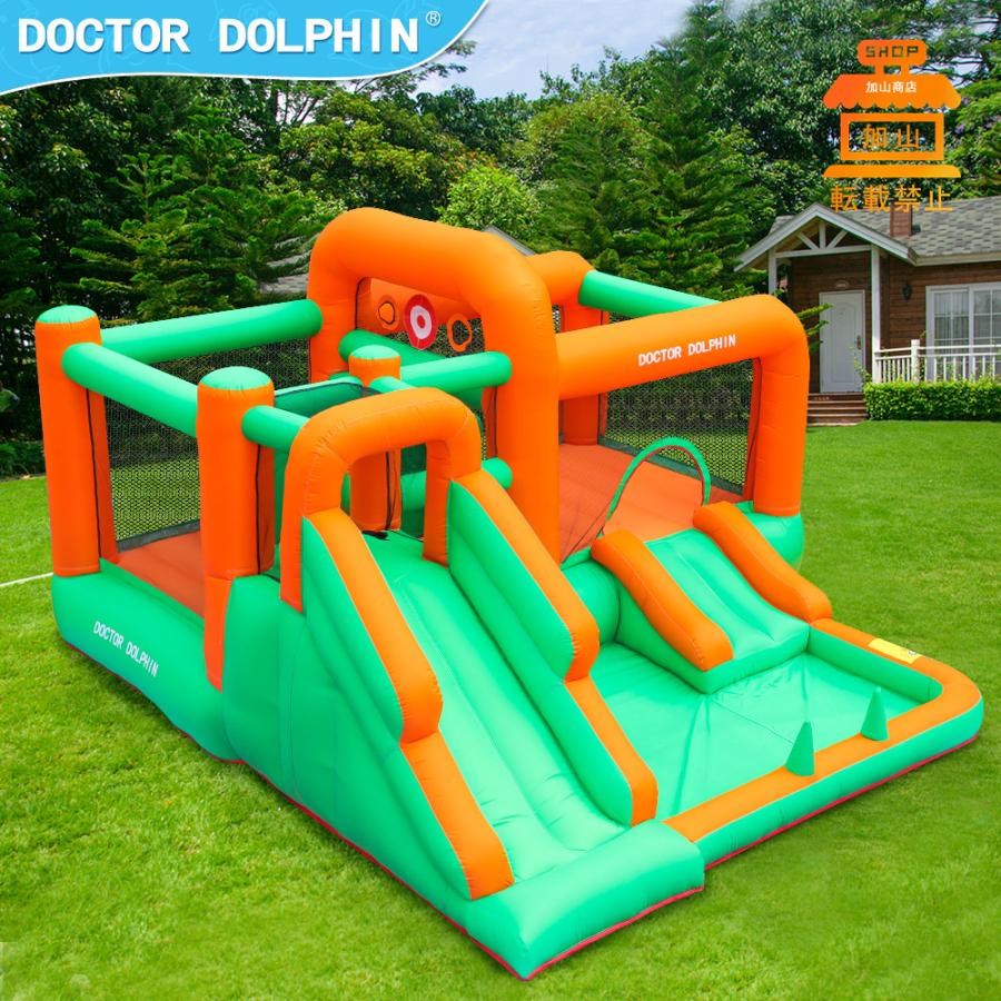 新入荷！ HO!!PS プール 遊具 ビニールプール トランポリン 大型遊具 エア遊具 ウォータースライダー トレジャーアイランド 【CE9158562804】(33000円)