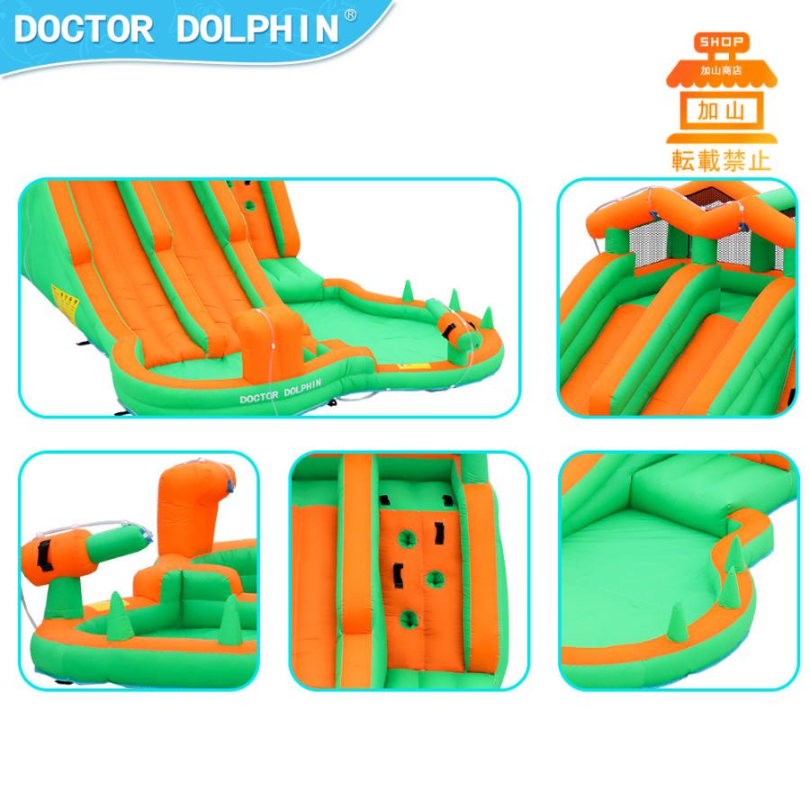 【ラスト1点】 HO!!PS プール 遊具 ビニールプール トランポリン 大型遊具 エア遊具 ウォータースライダー トレジャーアイランド 【RIZ9158526697】(33000円)