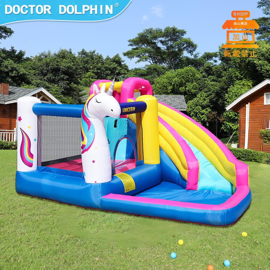 ✨美品✨ HO!!PS プール 遊具 ビニールプール トランポリン 大型遊具 エア遊具 ウォータースライダー トレジャーアイランド 【C9341646945】(33660円)