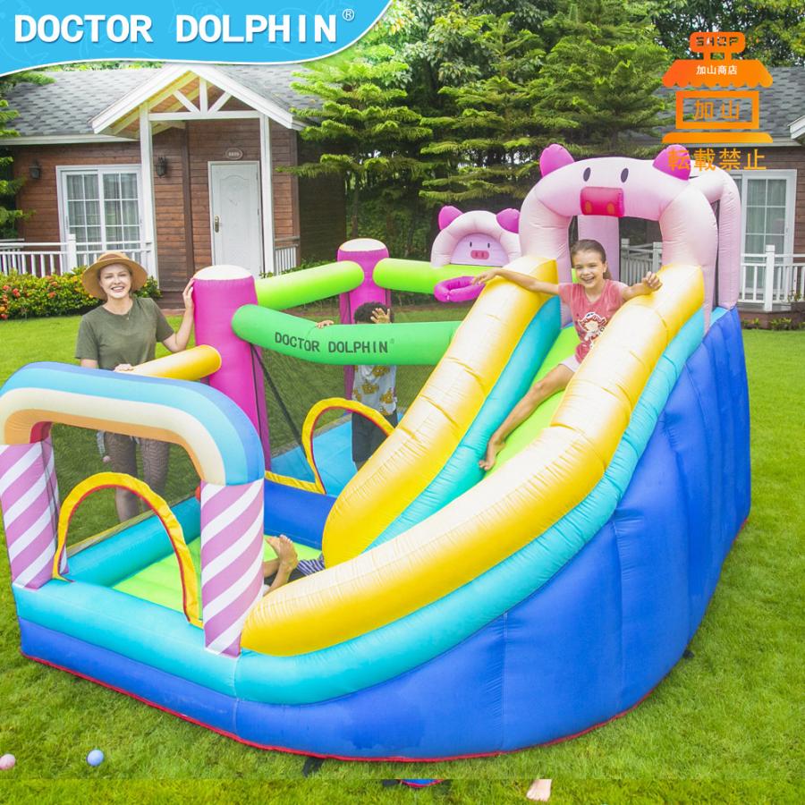 【正規販売店】 HO!!PS プール 遊具 ビニールプール トランポリン 大型遊具 エア遊具 ウォータースライダー トレジャーアイランド 【BC8425796267】(30360円)