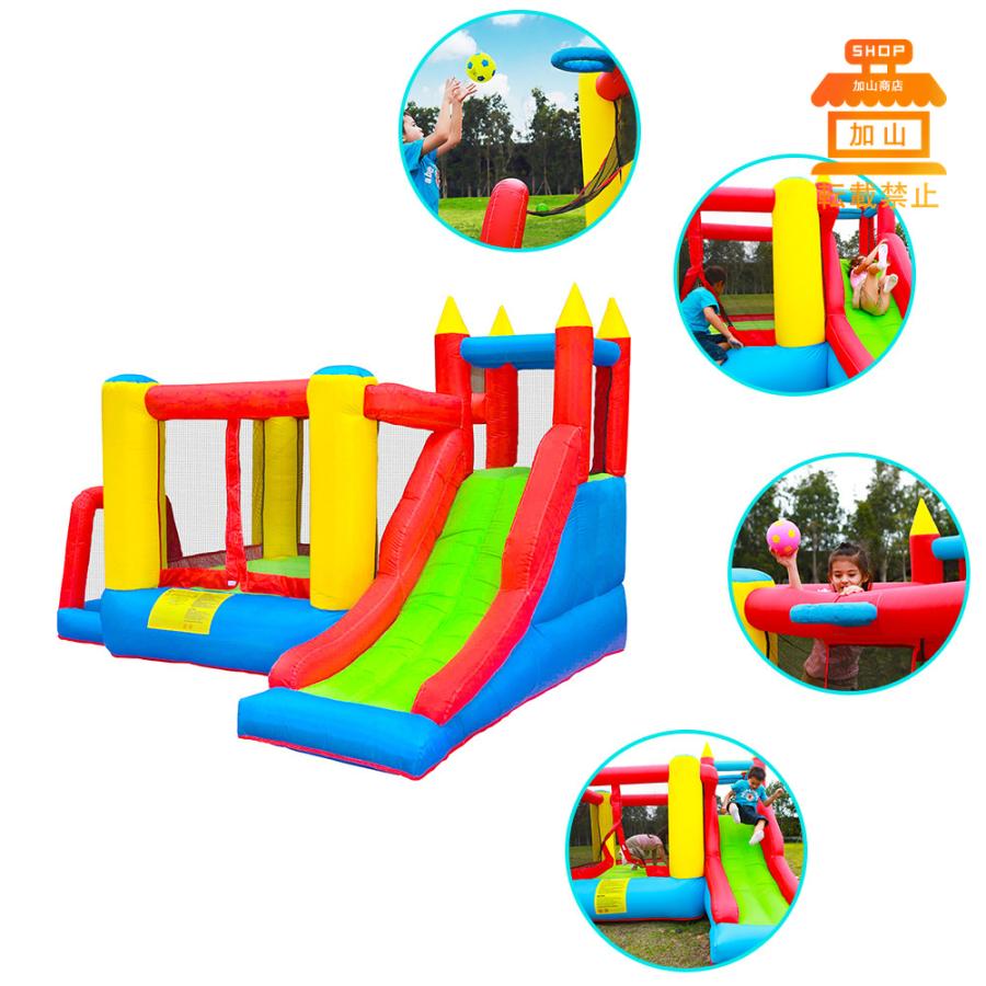 【値下げ】 HO!!PS プール 遊具 ビニールプール トランポリン 大型遊具 エア遊具 ウォータースライダー トレジャーアイランド 【7143582673】(25740円)