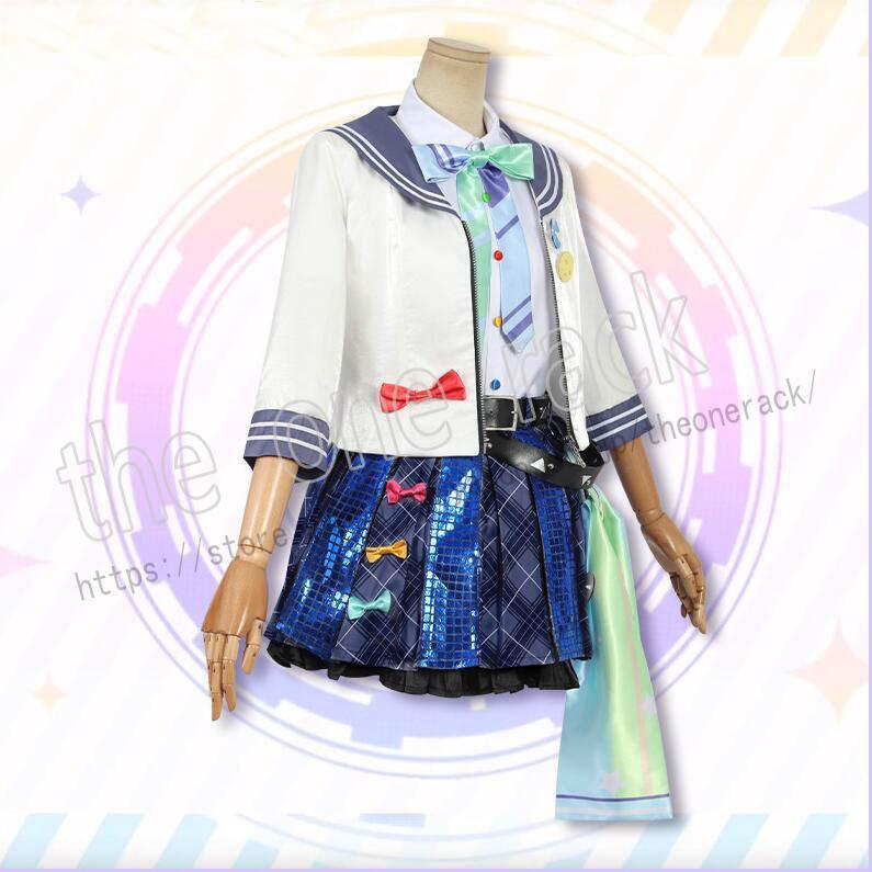 アイドルマスター シャイニーカラーズ 夏的平衡 杜野凛世 コスプレ衣装靴コスチューム 演出服 変装 仮装 ハロウィン イベント 