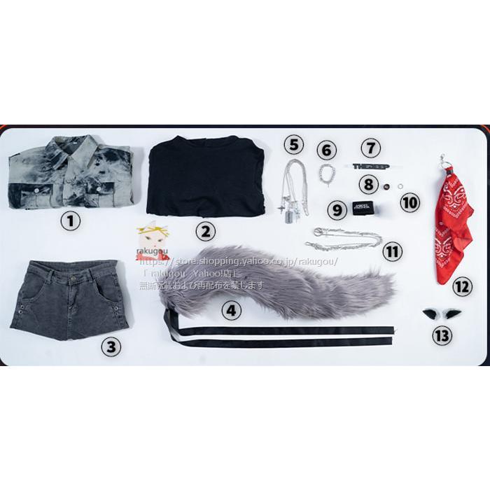 猫屋小舗】「アークナイツ」ラップランド コスプレ衣装 男性化服装　日常服 ※販売なくなり次第に終了 