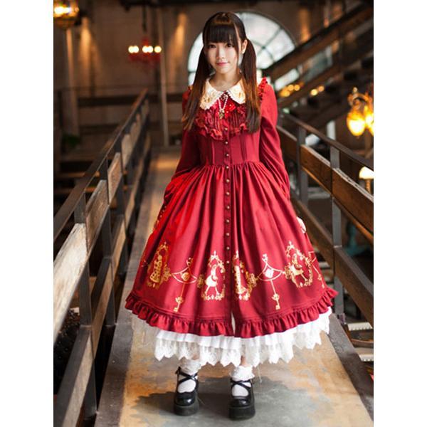 フォクシー ローウエストフレア ワンピースドレス 半袖 膝丈ベージュ