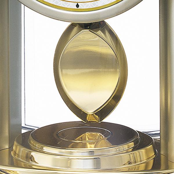 SEIKO アーチ型置時計 新品未使用 BZ238B SEIKO プラスチック枠 飾り振り子付き 電波 置時計 BZ238B : 時計と