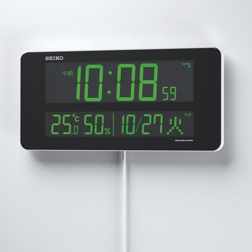 SEIKO セイコー C3 series カラーLED表示 電波 デジタルクロック SEIKO セイコー C3 series カラーLED表示 電波 デジタルクロック