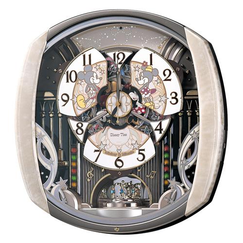 SEIKO ミッキー＆フレンズ からくり 電波掛け時計 FW563A |  | 01