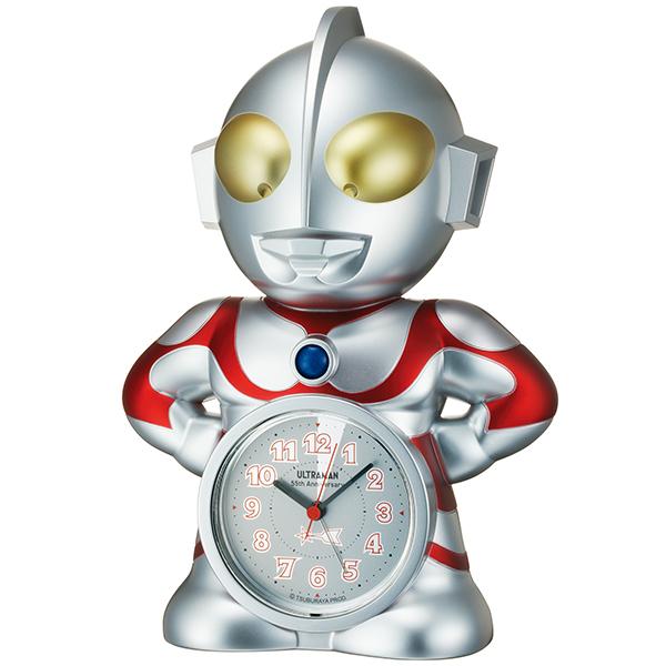 Seiko ウルトラマン 00台限定 ウルトラマン55周年記念 目覚まし時計 おしゃべりキャラクタークロック Jf855a 97 以上節約