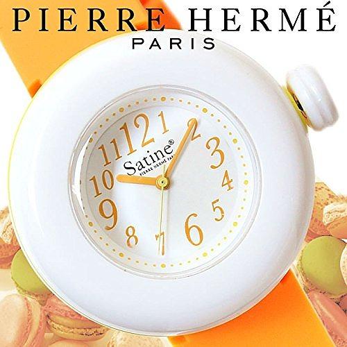 [大特価]ピエールエルメ 腕時計 MAS-0141425 ホワイト/オレンジ｜re-net｜02