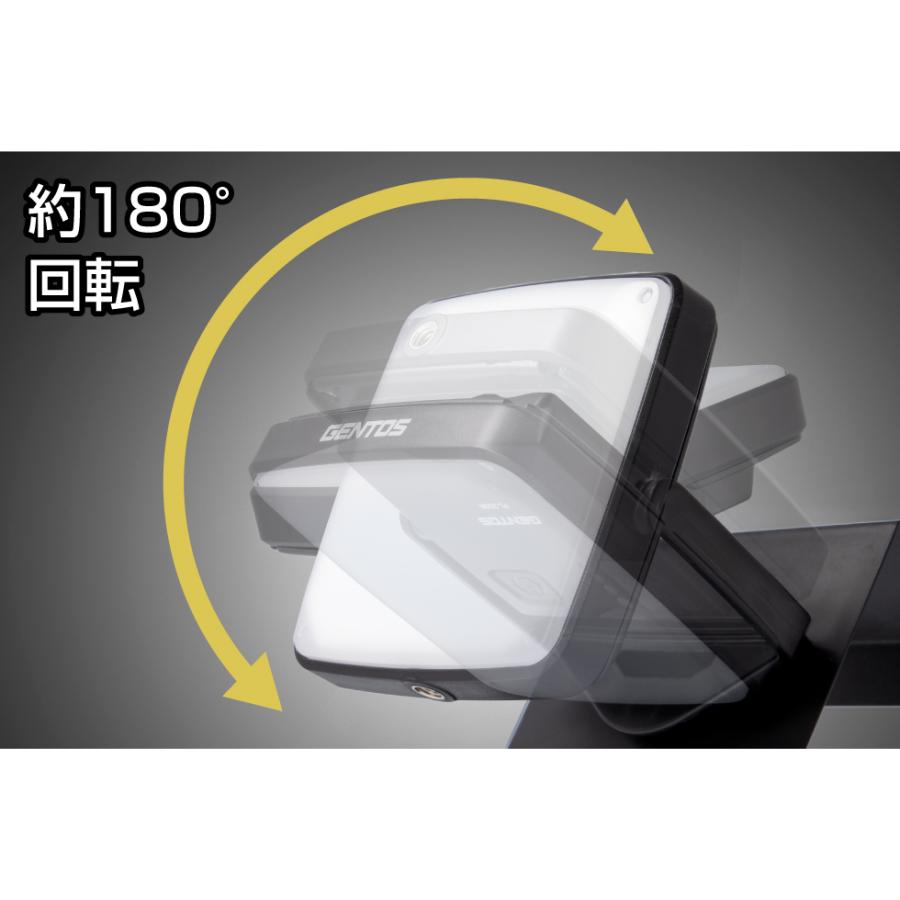 GENTOS ジェントス 充電式パネルランタン PL-200R | GENTOS | 05