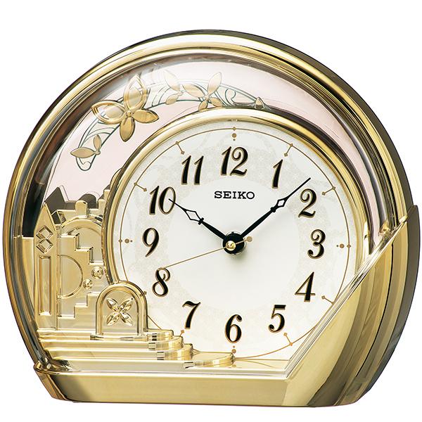 SEIKO プラスチック枠 振り子機能付き クォーツ 置時計 PW428G | 