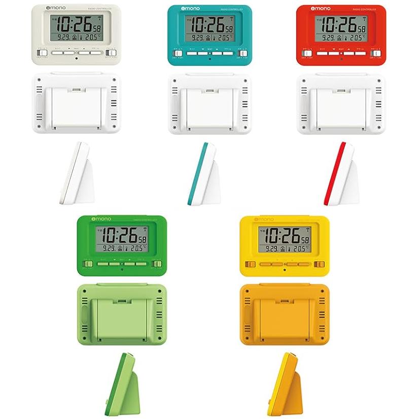 多機能デジタル電波目覚まし時計 iimono ROC01 |  | 12
