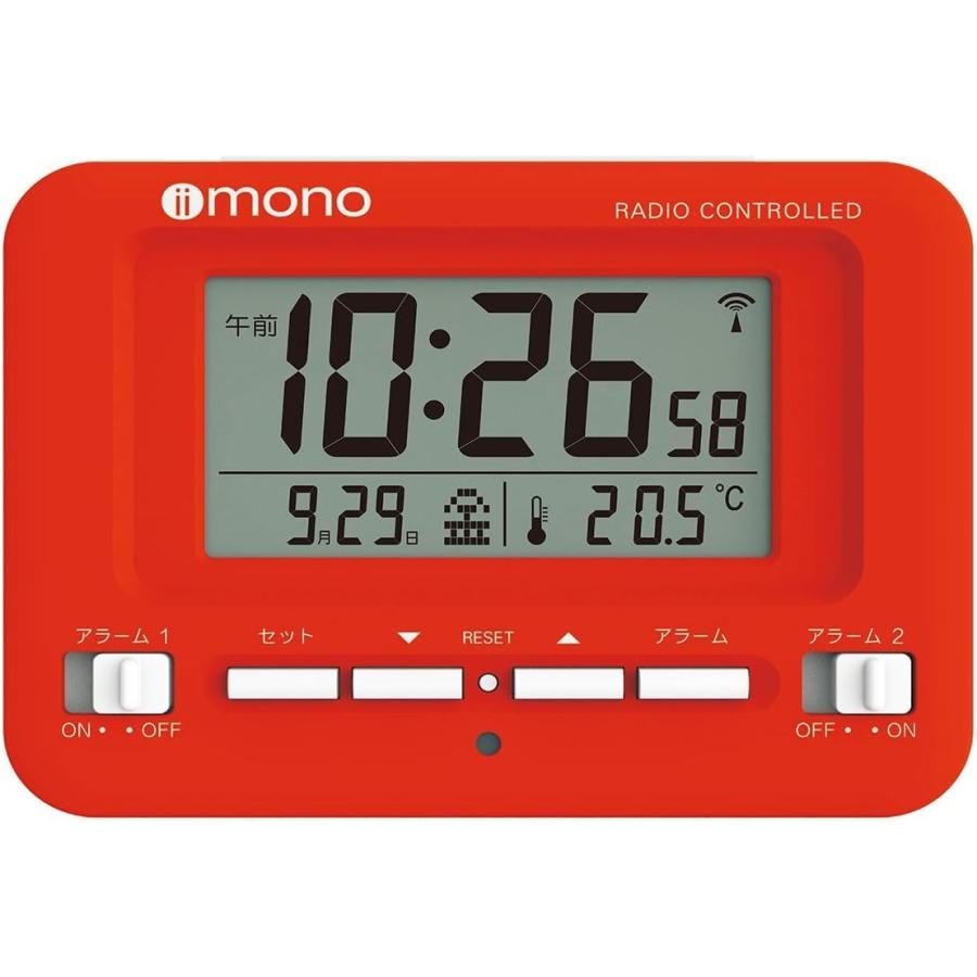 多機能デジタル電波目覚まし時計 iimono ROC01 |  | 03