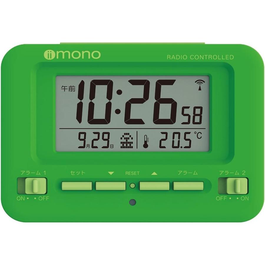 多機能デジタル電波目覚まし時計 iimono ROC01 |  | 04