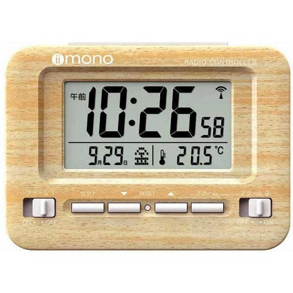 多機能デジタル電波目覚まし時計 iimono ROC01 |  | 07