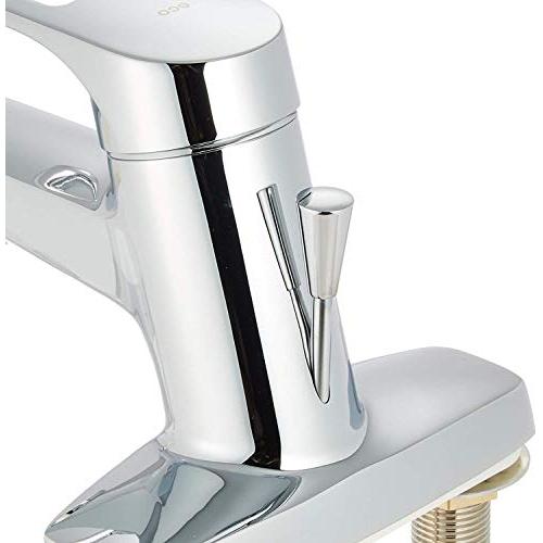 当店限定販売TOTO 洗面所水栓 台付2穴・エコシングル ワンプッシュ式