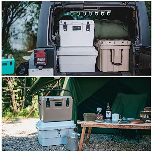 BAMKEL(バンケル) モダン クーラーボックス 25L 21L 長時間保冷 選べるカラー サイズ 高耐久 ハードクーラー アウ? 