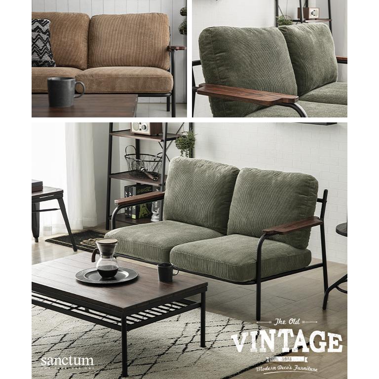 ソファー ソファ 送料無料 2人掛け 二人掛け コーデュロイ おしゃれ