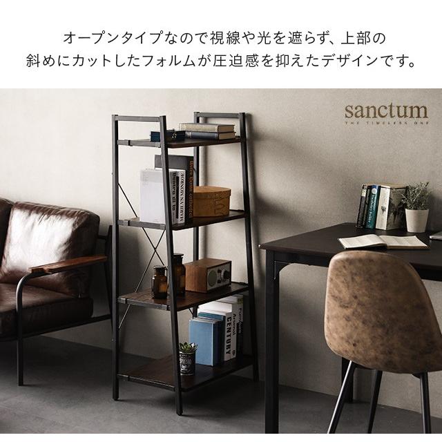 【送料込み】天然木スチールラック 4段 幅60cm スチールラック 4段 送料無料 幅60cm おしゃれ オープンラック