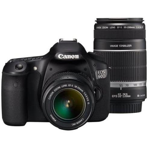 ()Canon デジタル一眼レフカメラ EOS 60D ダブルズームキット EF-S18-55ｍｍ/