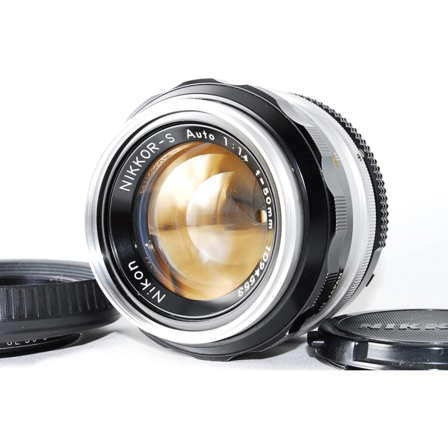 オンラインショッピング(中古)Nikon MFレンズ NIKKOR-S F1.4 非Ai Auto