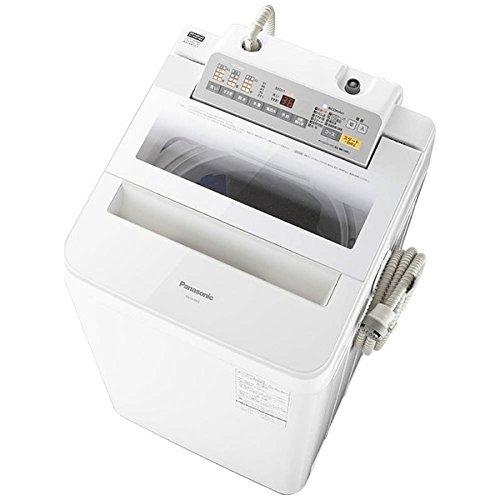 (中古)パナソニック 7kg 全自動洗濯機 乾燥2kg ホワイト NA-FA70H3-W