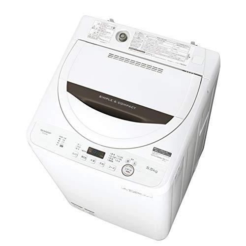 販売実績No.1(中古)シャープ SHARP 全自動洗濯機 ブラウン系