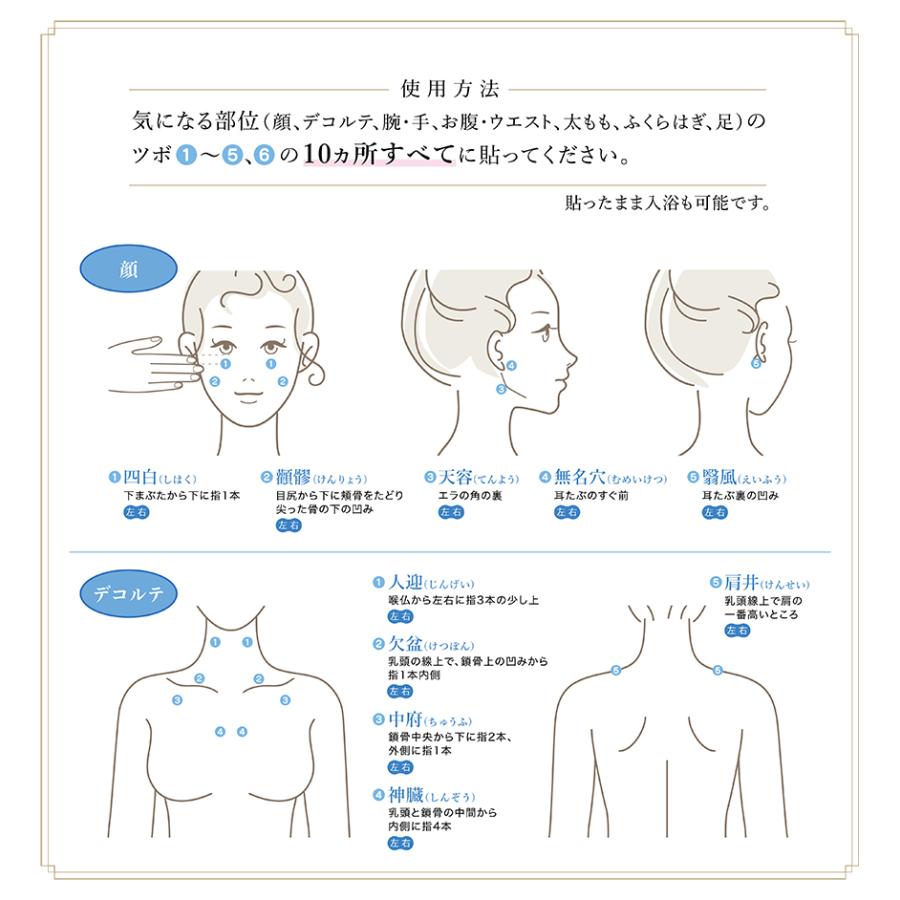【公式】リ・ソビーム キュットパッチ 10枚　ツボ_104 |  | 01