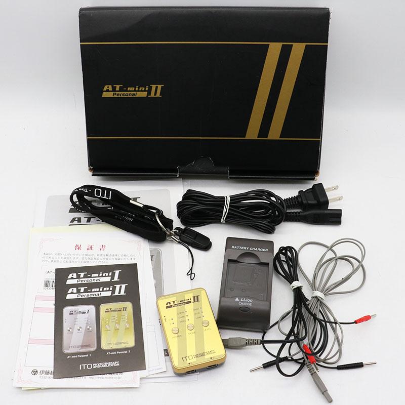 美品 伊藤超短波株式会社 AT-mini personal II ゴールド ATミニ パーソナル2 元箱あり : カッタリーナ - 通販 ...