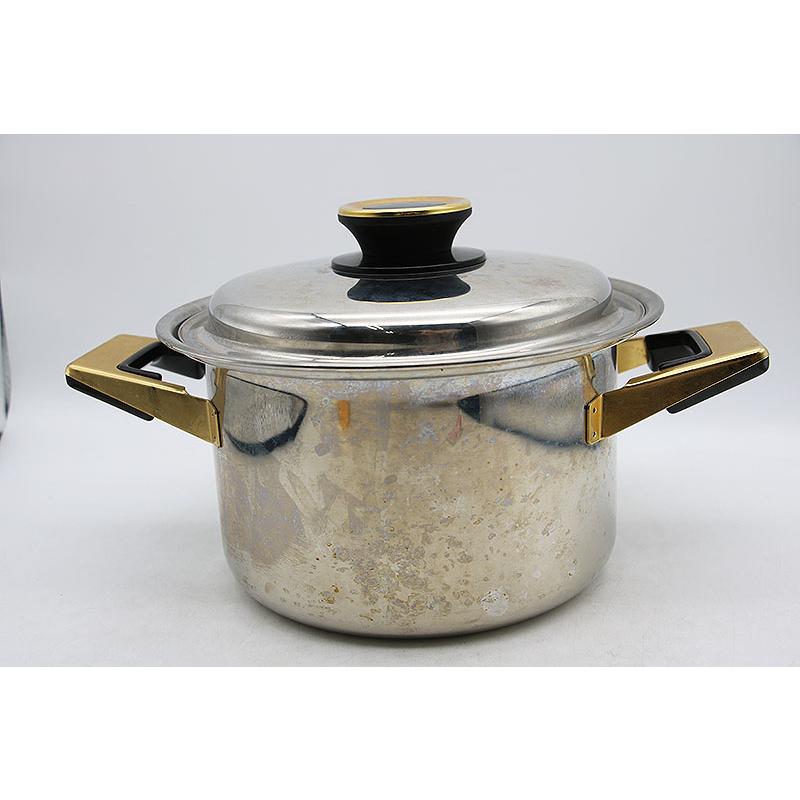 タッパーウェア レインボークッカー 19cm 寸胴鍋 中古並品 :MR4-10-236